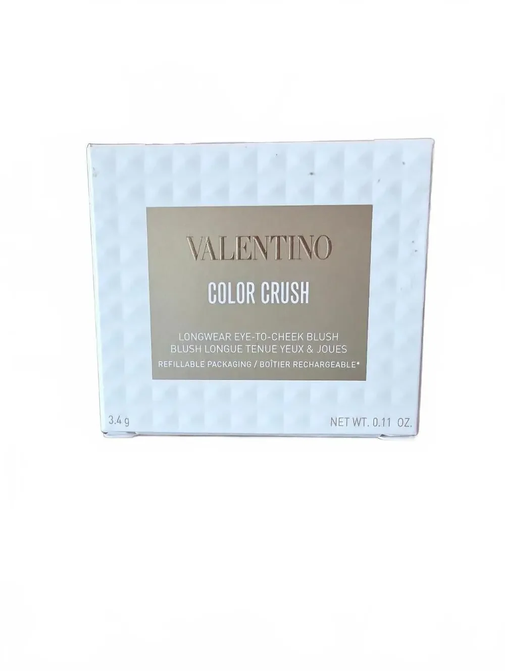 Valentino Color Crush Blush Stand Out in Nude 3.4g NEW